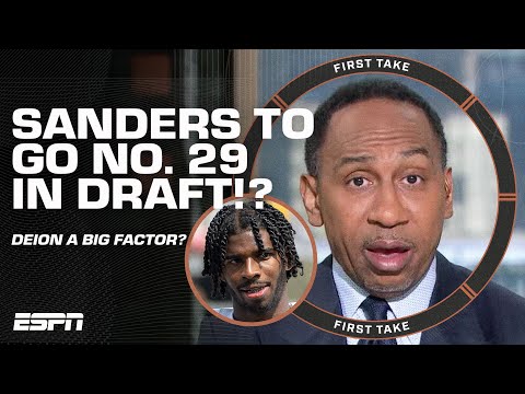 'ALARMING' 🚨 Stephen A. is APPALLED by Shedeur Sanders' draft stock falling to No. 29 😬 | First Take