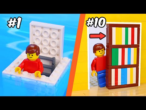 SECRET LEGO BASES...