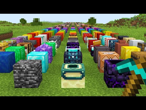 I Collected Every Block In Minecraft