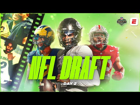 2025 NFL Draft Day 2 LIVE 🚨 | ESPN NFL 🏈