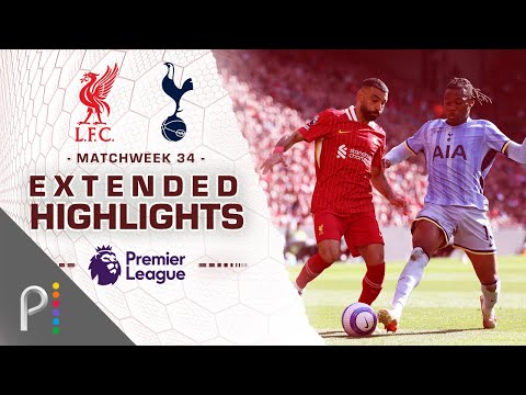 Liverpool v. Tottenham Hotspur | PREMIER LEAGUE HIGHLIGHTS | 4/27/2025 | NBC Sports