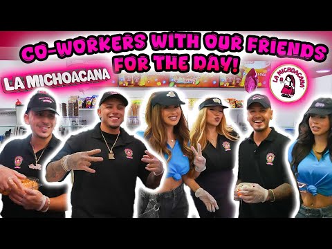 CO-WORKERS WITH OUR FRIENDS FOR THE DAY !!