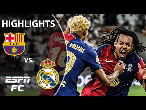 El Clasico Copa del Rey Final: Barcelona vs. Real Madrid | Copa del Rey Highlights | ESPN FC