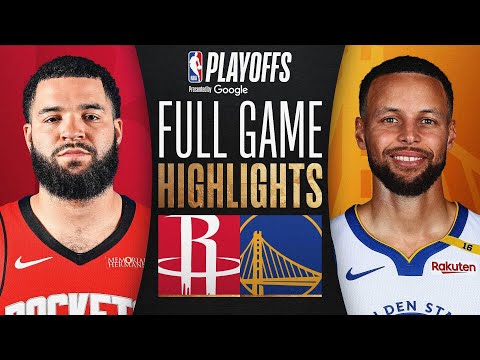 #2 ROCKETS at #7 WARRIORS | FULL GAME 4 HIGHLIGHTS | April 28, 2025
