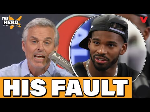 Why Colin Cowherd is NOT SURPRISED Shedeur Sanders FELL to Browns in NFL Draft | THE HERD