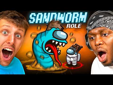 SIDEMEN AMONG US SANDWORM ROLE