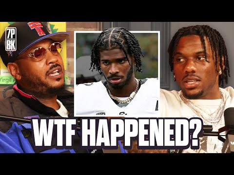 Malik Nabers & Carmelo Anthony on the NFL's Treatment of Shedeur Sanders