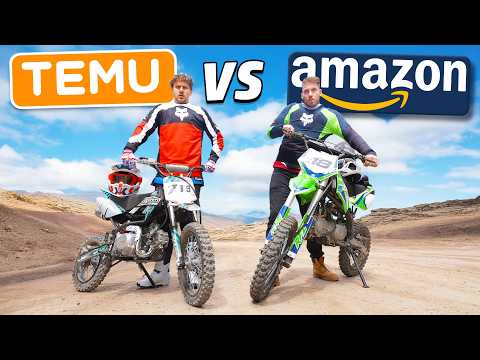 Amazon VS Temu Dirt Bikes Challenge!