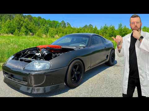 We Built The World's First HELLEPHANT Swapped SUPRA!