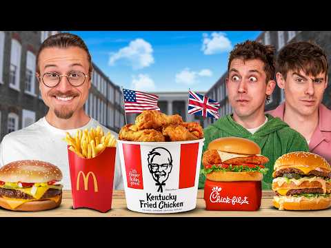 US vs UK Fast Food