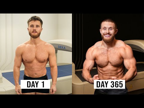 How Much Muscle Did I Gain In 365 Days? (Scientific Experiment)