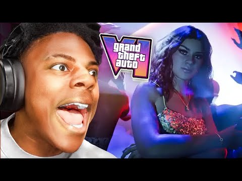 iShowSpeed Reacts To Grand Theft Auto VI Trailer 2