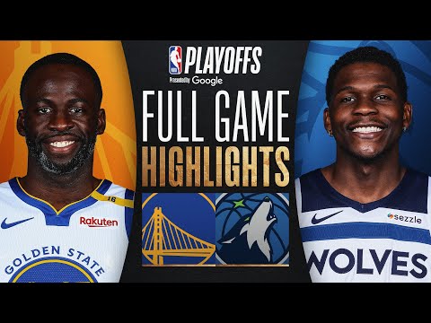 #7 WARRIORS at #6 TIMBERWOLVES | FULL GAME 1 HIGHLIGHTS | May 6, 2025