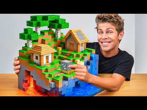 I Built Minecraft In Real Life!