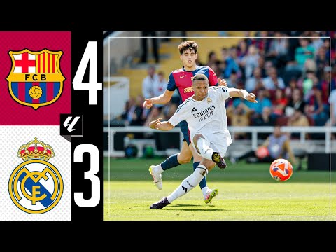 HIGHLIGHTS | FC Barcelona 4-3 Real Madrid | LaLiga 2024/25