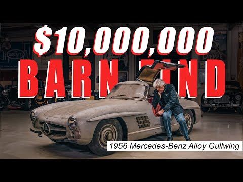$10 Million Barnfind: Jay Leno Reveals the Rarest Mercedes Gullwing Ever Discovered