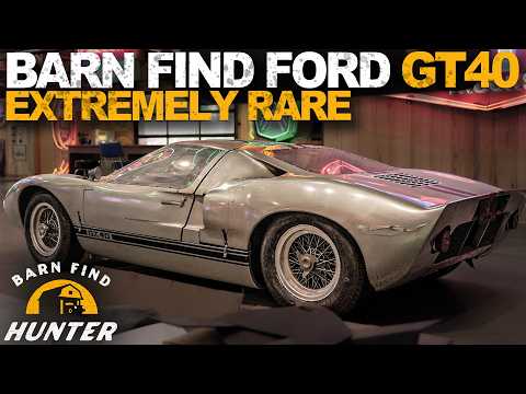Barn Find Ford GT40: GREATEST Ever? All original & Hidden 43 Years | Barn Find Hunter