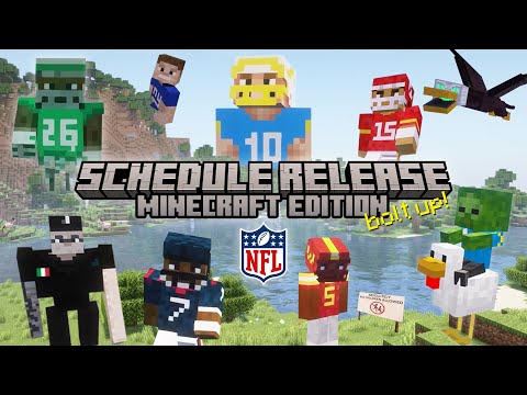 LA Chargers Minecraft Schedule Release 2025