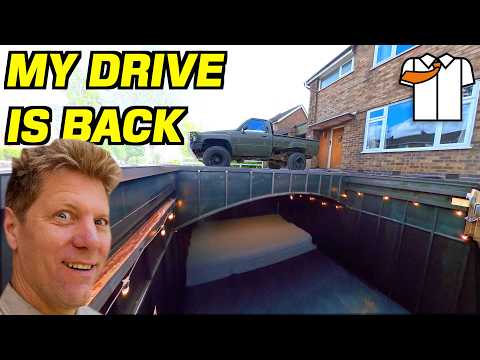 Digging a SECRET Garage Part 6 THE COVER UP!