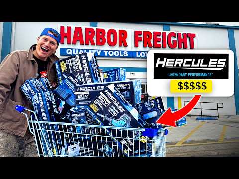 We Bought Every Hercules Tool at Harbor Freight