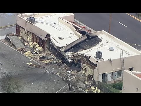 First look at damage in massive explosion near Palm Springs fertility clinic