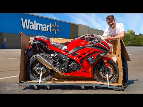 I Bought the World's Cheapest Crotch Rocket at Walmart!