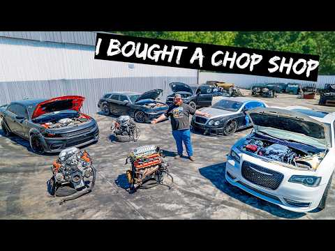 I Bought $300,000 of Stolen Hellcats + a Bentley