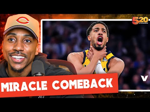 Jeff Teague REACTS to Pacers INSANE comeback vs. Knicks, Haliburton’s CLUTCH bucket | Club 520