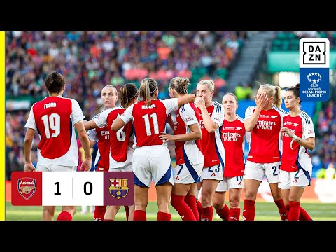HIGHLIGHTS | Arsenal FC vs. Barcelona FC - UEFA Women's Champions League 24-25