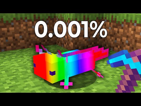 I Trapped Minecraft's Rarest Mobs