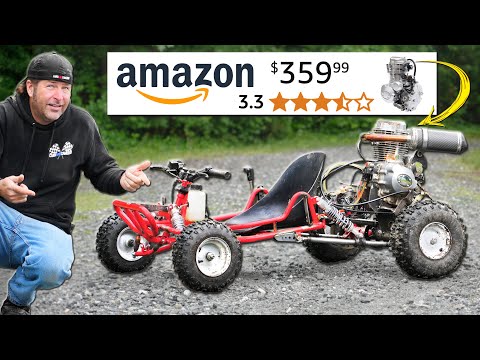 We Bought the Cheapest 250cc 5 Speed Engine on Amazon and Put It on a Go Kart!