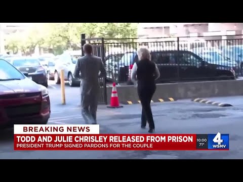 Todd and Julie Chrisley released from prison