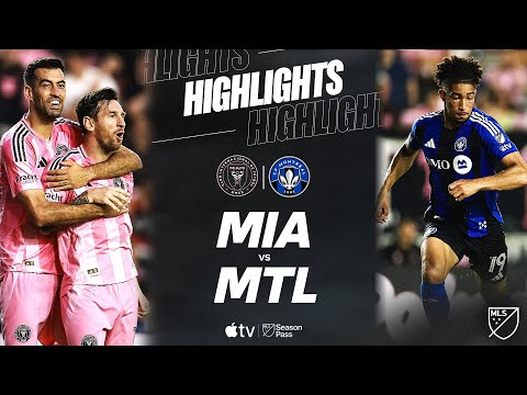 Inter Miami CF vs. CF Montréal | Full Match Highlights | Messi and Luis Suárez Score 4 Goals!