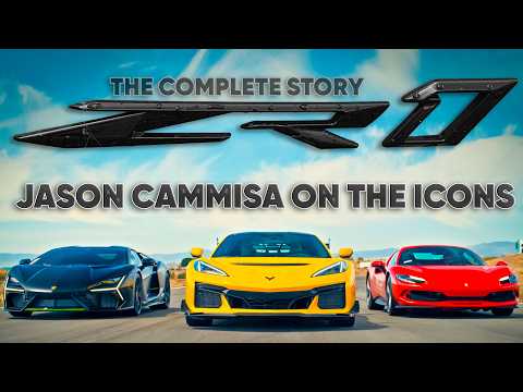 2025 Corvette ZR1: FULL REVIEW and DRAG RACES vs Ferrari & Lamborghini —Jason Cammisa on the ICONS