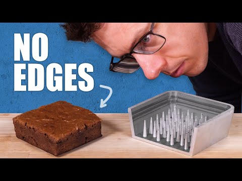 Baking brownies from the inside out