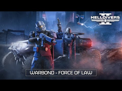Helldivers 2 - Force of Law Warbond Trailer