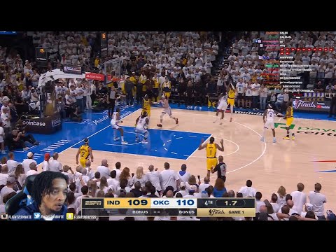 FlightReacts To #4 PACERS at #1 THUNDER | NBA FINALS GAME 1 HIGHLIGHTS June 5, 2025!