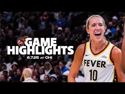 Indiana Fever Get BIG 27-Point Win Over Chicago Sky at United Center | FULL Game Highlights