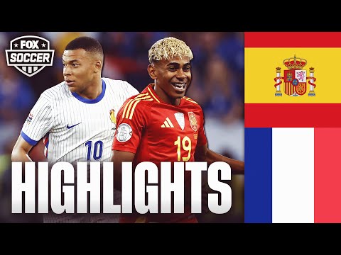 Spain vs. France UEFA Nations League Semifinals Highlights | FOX Soccer