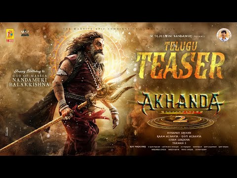 #Akhanda2 - Thaandavam  🔱 Teaser ( Telugu ) | NBK | Boyapati Srinu | Thaman S