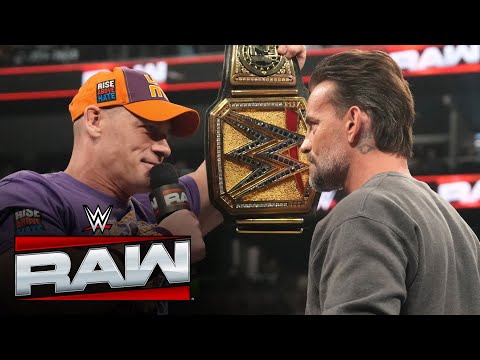 FULL SEGMENT: CM Punk challenges John Cena to an Undisputed WWE Title Match: Raw, June 9, 2025