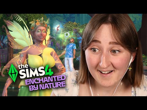 THE SIMS 4 IS GETTING FAIRIES!!! (Enchanted By Nature Trailer Reaction)