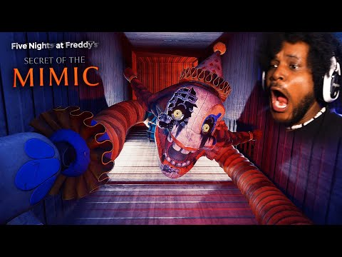 THIS THING IS CHASING ME [FNAF Secret of The Mimic Part 1]