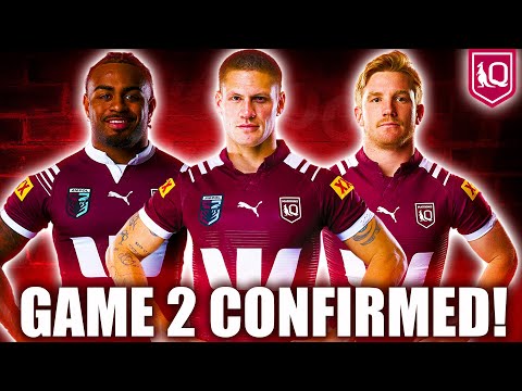 State of Origin | Official 2025 Queensland Maroons Game 2 Line-Up