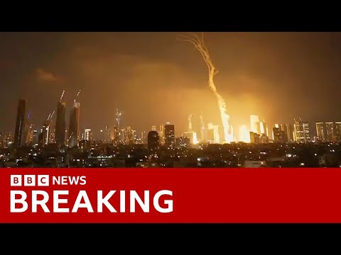 Mid-East Crisis escalates - Iran rains missiles on Israel after attacks on nuclear sites | BBC News