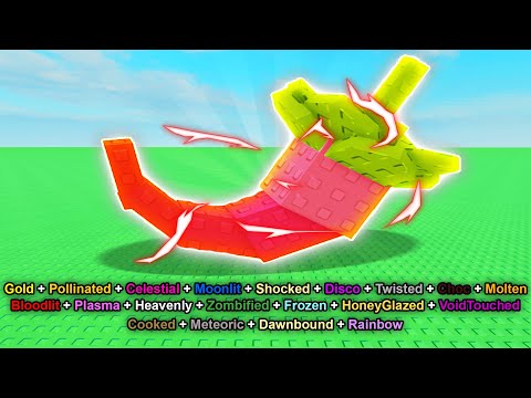 I Grew EVERY MUTATION On DRAGON PEPPER In Roblox Grow A Garden...