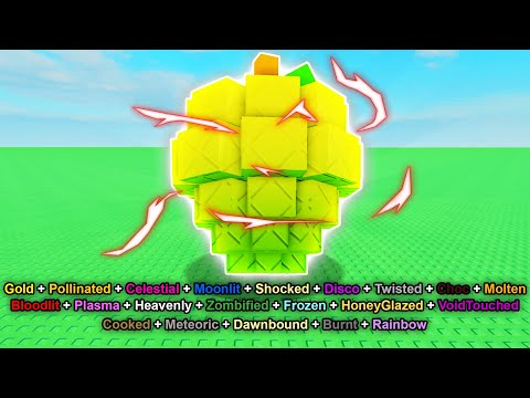 I Grew EVERY MUTATION On SUGAR APPLE In Roblox Grow A Garden...