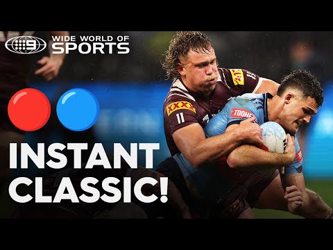 The Intense Last 10 Minutes of Origin Game II, 2025! | Wide World of Sports