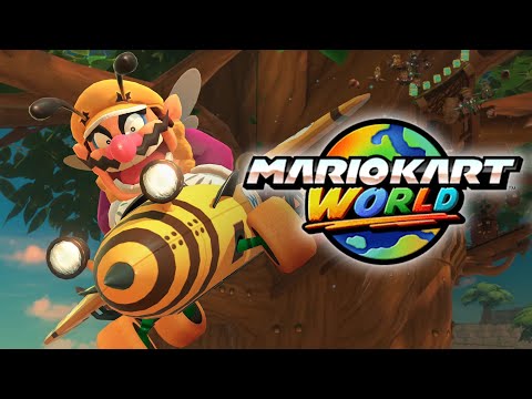 The Slickness of Mario Kart World