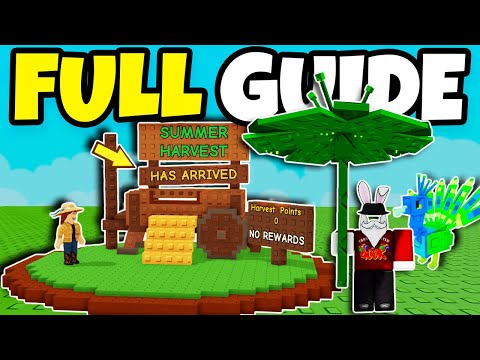 FULL GUIDE To SUMMER HARVEST UPDATE In Grow A Garden Roblox!